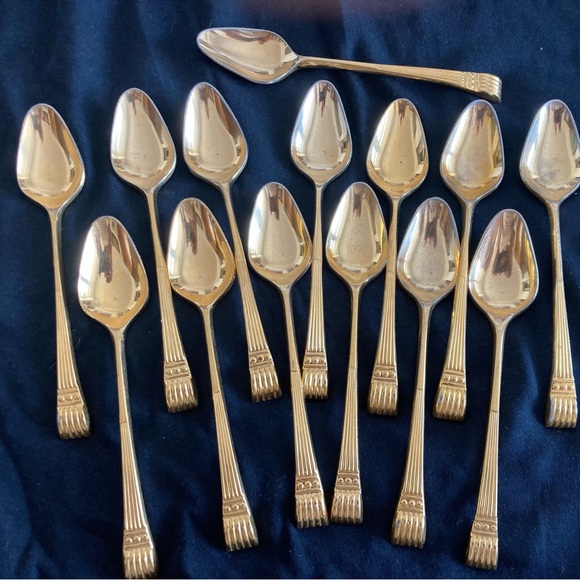 Stanley Roberts Inc stainless steel Bonita teaspoons😀🥰 - Picture 1 of 6